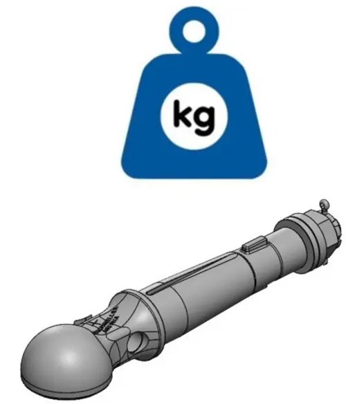 Zugöse (Scharmüller) K80 M45 mit rundem Schaft